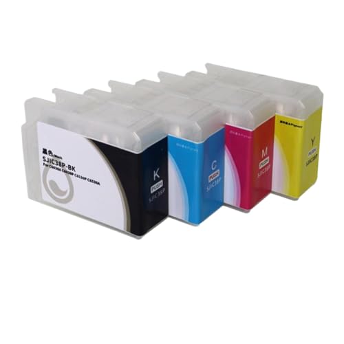 Encre pigmentée compatible SJIC38P SJIC38PBK pour imprimante ColorWorks CW-C6030A CW-C6530A