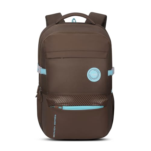 Image of Skybags Ontrak 17 Inch Compatible Laptop Backpack 30L | 3 Compartments with Quick-Access Front Pocket & Rain Cover | Air-Mesh Back Panel & Side Pocket | Office & Travel Backpack for Men & Women