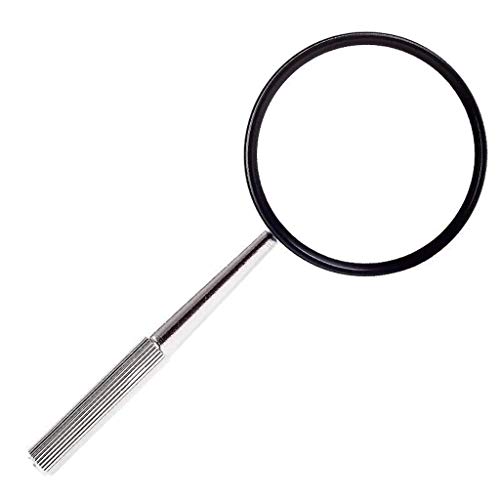 視覚補助拡大鏡、ポータブルハンドヘルド拡大鏡、高齢者向け30倍HD光学レンズ、拡大鏡、読書用メガネ、文房具、オフィス用品マグ powerfully