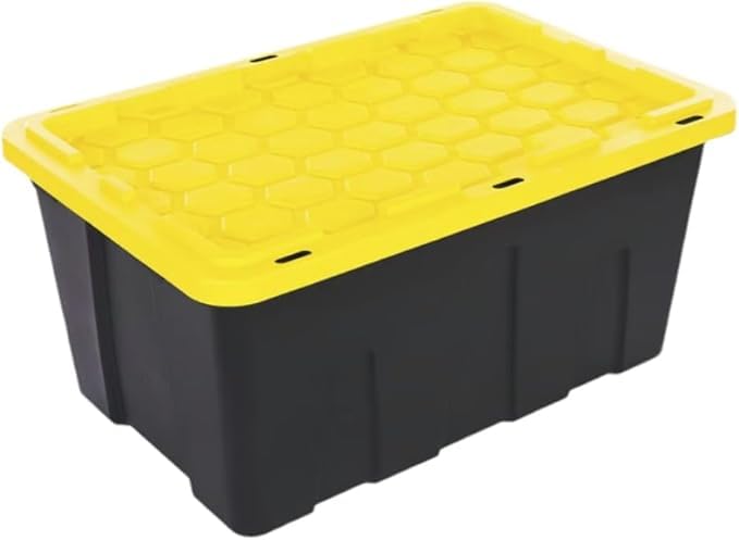 La mejor selección de Almacenamiento de materiales los 5 más buscados. 37 RIVARRO Kit De 2 Cajas De Almacenamiento Plástico Con Tapa, Almacenamiento, Material 100% Reciclado, 112 Litros, Caja Organizadora, 78cm x 52 cm x 37 cm