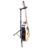 brazos de espuma suave y respaldo de caucho para proteger su guitarra.