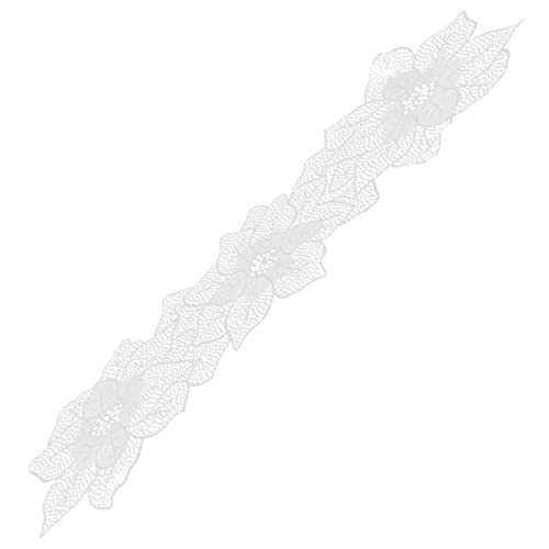 Nappe PVC décorative fleur creuse Cabilock pour table de cuisine