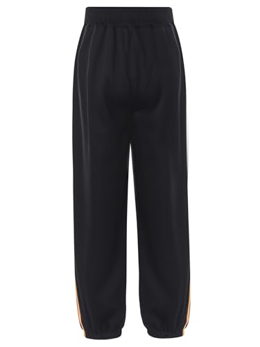 Boys Post Surgery Tear Away Sweatpants Side Split Buttons Basketball Track Pants Jogger Pants with Pocket3