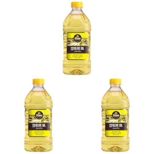 Image of DiSano Extra Light Olive Oil 2L, Ideal for Indian Cooking (Pack of 3)