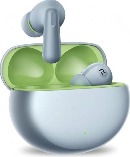 Image of NORD Buds 3 Truly Wireless in Ear Earbuds with 50H Playtime, AI-ENC Mic, 45ms Low Latency Gaming, 13mm Bass Drivers, Type-C Fast Charging, Made in India, Touch Controls, IPX5 Ear Buds (Blue)