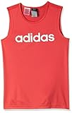 adidas Mädchen Yg C Tank Ärmelloses Top, Rosbas, 128