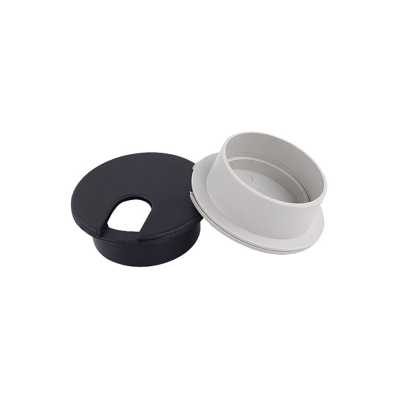Cubiertas for Orificios de Cables ABS en Escritorios de Oficinas y Teletrabajo