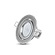 V-TAC VT-775MG LED-Strahler-Einbauleuchte-GU10, Aluminium, Metallisch Grau