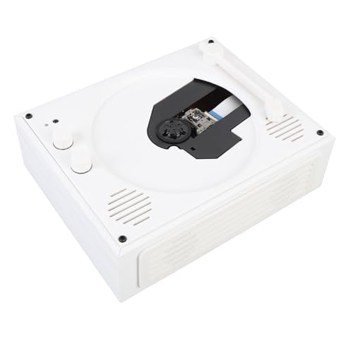 Oreilet Reproductor de CD Portátil, Altavoz 5.0 con Unidad Flash USB, Sonido Envolvente 3D, Batería de 2000 MAh para Regalos de Dormitorio de Oficina en Casa
