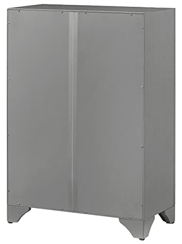 Crosley Furniture Tara Accent Cabinet, Distressed Gray #TOP5