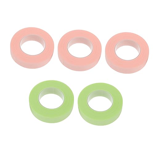 PATKAW 2 Juegos Injerto De Cinta Para Pestañas under Eye Patches Pestañas Postizas Pegamento Para Pestañas Dúo Pestañas Autoadhesivas Herramienta De Injerto De Pestañas 5 Rollos * 2