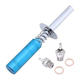 Hobbypark RC Igniter & Medium Hot Glow Plugs No.4 N4 Replace OS 8 Super Duty Spark Engine Parts for Traxxas Redcat RC Nitro Car Truck Off Road Buggy