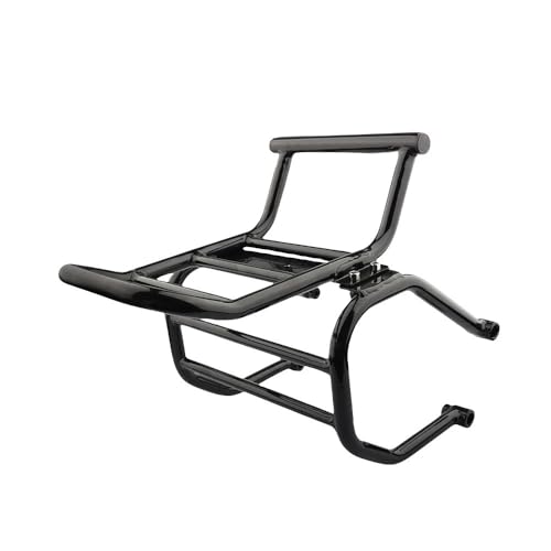 Support porte-bagages moto CT 125 Hunter Cub haute résistance en acier noir