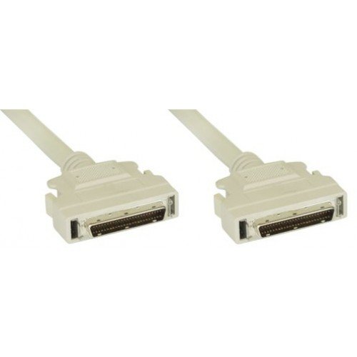 InLine 15514 SCSI-Kabel 2 m – SCSI-Kabel (2 m, männliche Stecker/männliche Stecker, 50 Pin Mini Sub D)