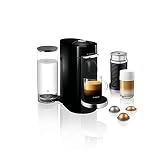 Nespresso Vertuo Plus 11387 Coffee Machine with Milk Frother by Magimix, Black