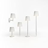 Greta-Aplique/Lámpara de sobremesa, lámpara de pie, lámpara de pie, para exteriores, luz solar LED, color blanco