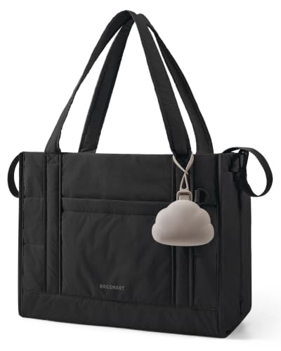 BAGSMART Diaper Bag Tote Puffer Lightweight Baby Bag with Insulated Pockets Pacifier Case Stylish Multifunctional Hospital Bag for Labor and Delivery Travel Work