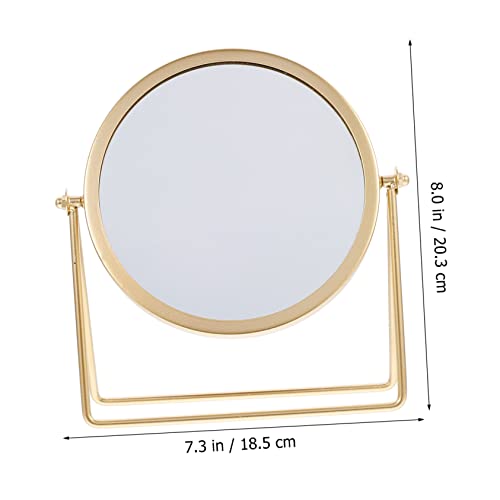 Miroir pivotant maquillage usage domestique polyvalent table