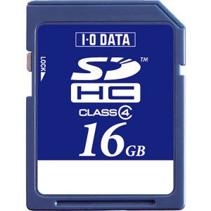 I/Of[^ SDHC[J[h 16GB Class4 BSD-16G4A