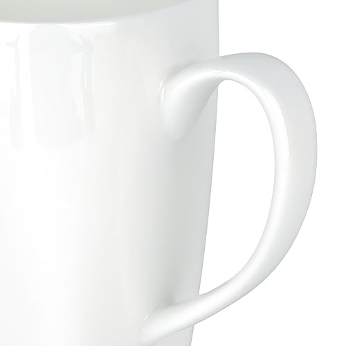 Taza Grande de Porcelana Bone China 20oz Blanca miniatura 3