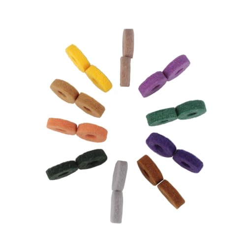 SUPVOX Drum Dampeners 20 Pcs Felt Washers for Bass Drum Cymbal Stand Felt Pads Protection