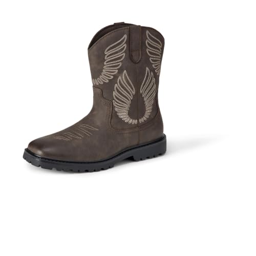 Image of Amazon Essentials Men's Square Toe Western Cowboy Boots