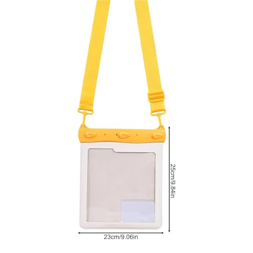 Funda impermeable para teléfono móvil con pantalla táctil y gran bolsillo para buceo y piscina 5