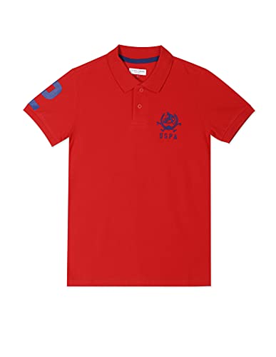 Image of U.S. Polo ASSN. Kids Boys Polo T Shirts - 100% Cotton, Pique Knit, Casual Polo T Shirt for Boys