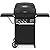 Broil-Mate 30040BMT Cast 2-Burner, Liquid Propane Gas Grill with Side Burner, Black