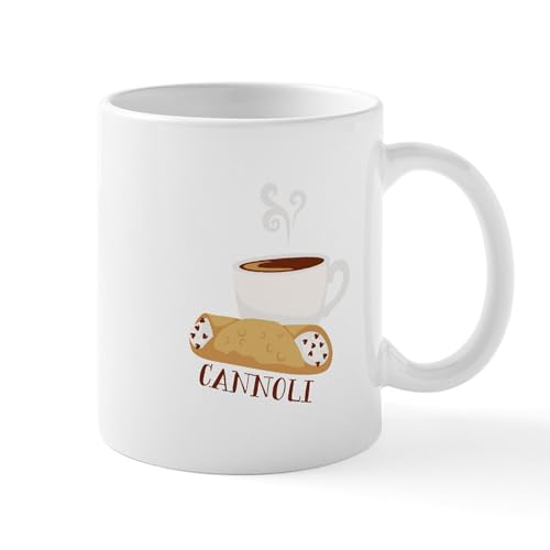 Taza de cerámica 11 oz Cannoli CafePress miniatura 1