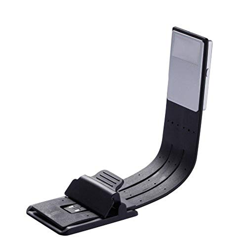 YosicilWaroom Leselampe, LED-Leselampe mit Clip, USB wiederaufladbar, robuster Schalter, 4 Stufen, verstellbare Helligkeit, flexibles Licht, multifunktional & Bettlampe für Studenten/Nachtleser Cover