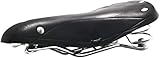 FREEPLORECH Retro Vintage Bike Saddles Cycling Comfortable Durable Seat Accessories Brown (Black)