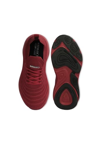 Image of Neeman's Begin Walk Glide Women's Walking Sneakers with CushyWalk Cushioning | Stretch Knit Breathable Upper, CloudSurge Foam Insole, Anti-Skid EVA Rubber Sole, Lace-Up Comfort Shoes