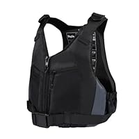 Owntop Schwimmhilfe für Erwachsene, Verstellbare Auftriebsweste 50N mit Taschen Unisex, Schwimmjacke für Sup Kajak Angeln Segeln Kanu