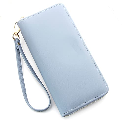 Mobile Phone Bag Handbag Ladies Wallet New Ladies Wallet Long Bowl Sweet Heart Wallet Zipper Card Bag (E)4