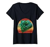 Polígono Camaleón Cabeza Terrario Lagarto