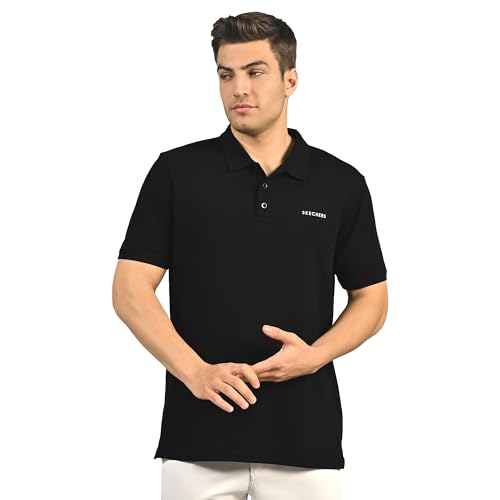 Image of Skechers Men Cotton Regular Fit Core Polo