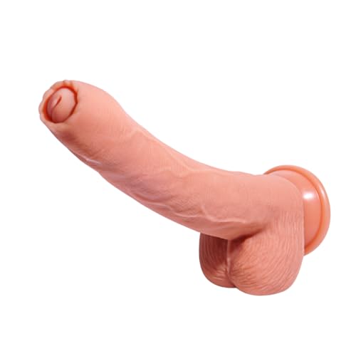 Consolador De Prepucio Realista De 19 Cm, Pequeño Consolador De Silicona Sin Cortar Con Testículos Y Venas, Con Ventosa, Juego Manos Libres, Lindo Consolador Para Principiantes,Estimulador Del Punto G Consolador De Prepucio Realista De 19 Cm, Pequeño Consolador De Silicona Sin Cortar Con Testículos Y Venas, Con Ventosa, Juego Manos Libres, Lindo Consolador Para Principiantes,Estimulador Del Punto G