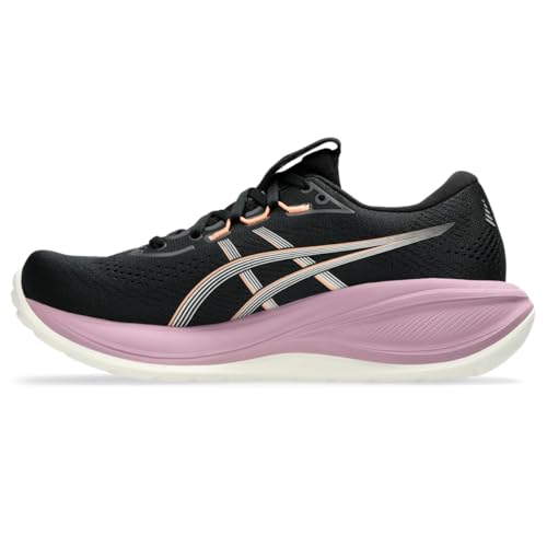 Image of ASICS Women's Gel-Cumulus 28 Running Shoes, 7, Black /Taro Purple