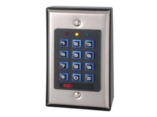 EtiamPro Teclado de códigos, autónomo, con retroiluminación, Ideal para hogares y Empresas, Compatible con cerraduras electrónicas y Sistemas automáticos, amplias Funciones de Seguridad, Leds