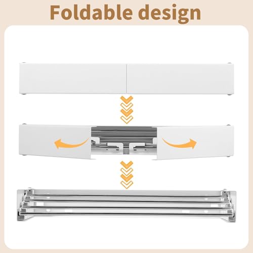 Séchoir à linge mural de 60 cm idéal pour optimiser votre balcon - 7