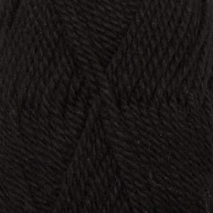DROPS Knitting Wool - Nepal Alpaca Aran Crochet Yarn Suitable For Accessories - 8903 UNI Black