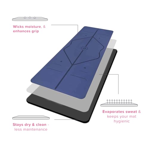 Liforme Original 4.2mm Yoga Mat with Alignment Guides — view 9
