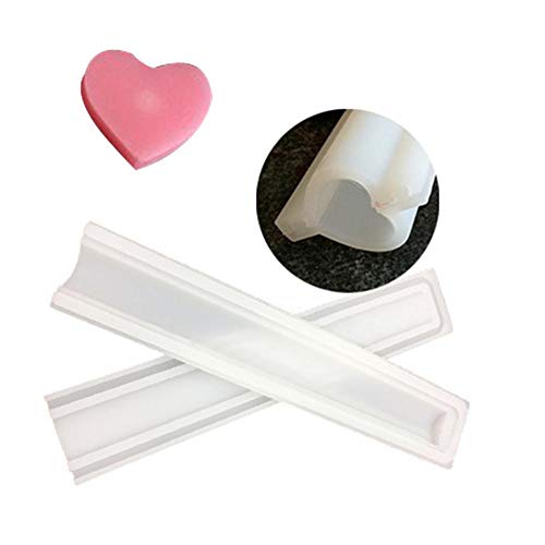 lennonsi Silikon Seifenform Schokoladen Kuchen Form und Süße Form DIY handgemachte Rohr Form Mold - zufällige Farbe Lieferung