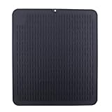 Stabile Silikonschale Trockenmatte Schnell Trocknende Silikon Abflussmatte Für Die Küchengebrauch Schützt Fronten Vor Heißen Pfannen