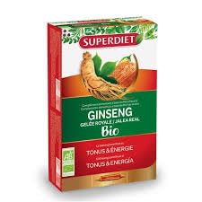 Complejo Reconstituyente (Ginseng + Jalea Real) | Certificación Orgánica (BIO) | Formato 40 ampollas (Pack de 2x20 unidades) | Insumo de Especialización | Presentación en Viales Monodosis