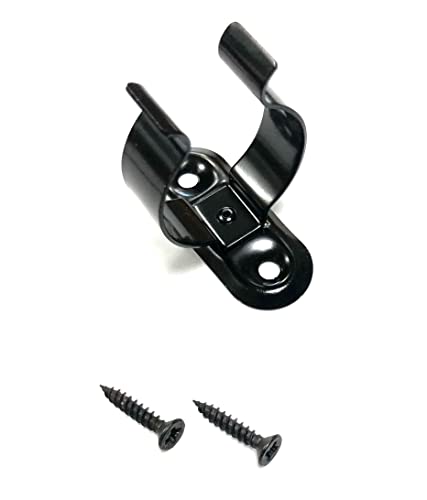 6 X Efficient Terry Tool Clips with Back Plate - 19mm Grip, Carbon Steel