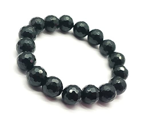 Bracelet en spinelle noir LKBEADS pour stimuler la prospérité et la bonne chance