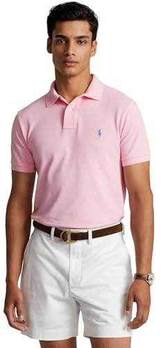 Image of POLO RALPH LAUREN Men's Custom Slim Fit Iconic Mesh Polo
