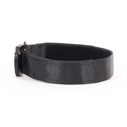 Zentauron Diensthund Halsband Kilo 9 45mm breites Hundehalsband mit Zweipunkt Metall-Schnalle
